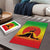 Ethiopia Christmas Puzzle with Mountain Gazelle Sunset Ethiopian Flag Colors and Tribal Pattern Design - Wonder Print Shop