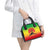 Ethiopia Christmas Shoulder Handbag with Mountain Gazelle Sunset Ethiopian Flag Colors and Tribal Pattern Design - Wonder Print Shop