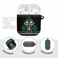Alien Christmas AirPods Case Xmas Holiday Patterns - Wonder Print Shop