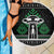 Alien Christmas Beach Blanket Xmas Holiday Patterns - Wonder Print Shop
