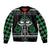 Alien Christmas Bomber Jacket Xmas Holiday Patterns - Wonder Print Shop