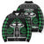 Alien Christmas Bomber Puffer Jacket Xmas Holiday Patterns - Wonder Print Shop