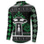 Alien Christmas Button Sweatshirt Xmas Holiday Patterns - Wonder Print Shop