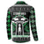 Alien Christmas Button Sweatshirt Xmas Holiday Patterns - Wonder Print Shop