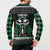 Alien Christmas Button Sweatshirt Xmas Holiday Patterns - Wonder Print Shop