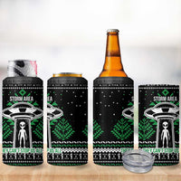 Alien Christmas 4 in 1 Can Cooler Tumbler Xmas Holiday Patterns - Wonder Print Shop