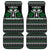 Alien Christmas Car Mats Xmas Holiday Patterns - Wonder Print Shop