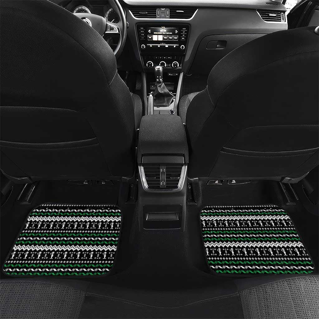 Alien Christmas Car Mats Xmas Holiday Patterns - Wonder Print Shop
