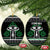 Alien Christmas Ceramic Ornament Xmas Holiday Patterns - Wonder Print Shop