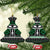 Alien Christmas Ceramic Ornament Xmas Holiday Patterns - Wonder Print Shop