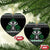 Alien Christmas Ceramic Ornament Xmas Holiday Patterns - Wonder Print Shop