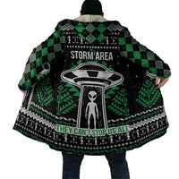 Alien Christmas Cloak Xmas Holiday Patterns - Wonder Print Shop