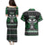 Alien Christmas Couples Matching Puletasi and Hawaiian Shirt Xmas Holiday Patterns - Wonder Print Shop