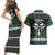 Alien Christmas Couples Matching Short Sleeve Bodycon Dress and Hawaiian Shirt Xmas Holiday Patterns - Wonder Print Shop