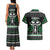 Alien Christmas Couples Matching Tank Maxi Dress and Hawaiian Shirt Xmas Holiday Patterns - Wonder Print Shop
