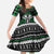 Alien Christmas Family Matching Off The Shoulder Long Sleeve Dress and Hawaiian Shirt Xmas Holiday Patterns - Wonder Print Shop