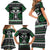 Alien Christmas Family Matching Short Sleeve Bodycon Dress and Hawaiian Shirt Xmas Holiday Patterns - Wonder Print Shop