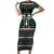 Alien Christmas Family Matching Short Sleeve Bodycon Dress and Hawaiian Shirt Xmas Holiday Patterns - Wonder Print Shop
