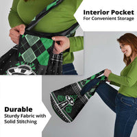 Alien Christmas Grocery Bag Xmas Holiday Patterns - Wonder Print Shop