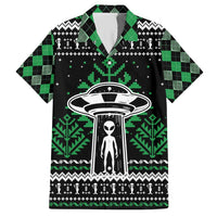 Alien Christmas Hawaiian Shirt Xmas Holiday Patterns - Wonder Print Shop