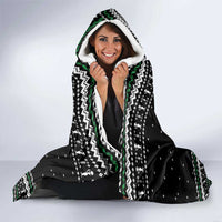 Alien Christmas Hooded Blanket Xmas Holiday Patterns - Wonder Print Shop