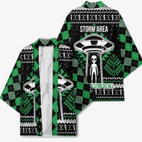Alien Christmas Kimono Xmas Holiday Patterns - Wonder Print Shop
