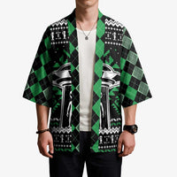 Alien Christmas Kimono Xmas Holiday Patterns - Wonder Print Shop