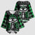 Alien Christmas Kimono Sleeve Blouse Xmas Holiday Patterns - Wonder Print Shop