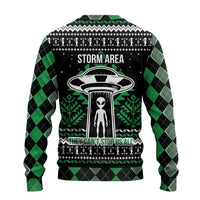 Alien Christmas Ugly Christmas Sweater Xmas Holiday Patterns - Wonder Print Shop