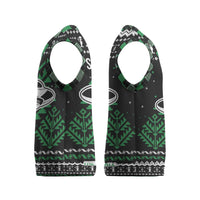 Alien Christmas Knitted V-Neck Vest Xmas Holiday Patterns - Wonder Print Shop