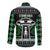 Alien Christmas Long Sleeve Button Shirt Xmas Holiday Patterns - Wonder Print Shop