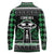 Alien Christmas Long Sleeve Polo Shirt Xmas Holiday Patterns - Wonder Print Shop