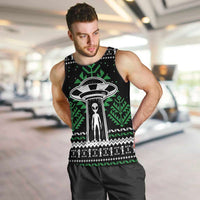 Alien Christmas Men Tank Top Xmas Holiday Patterns - Wonder Print Shop