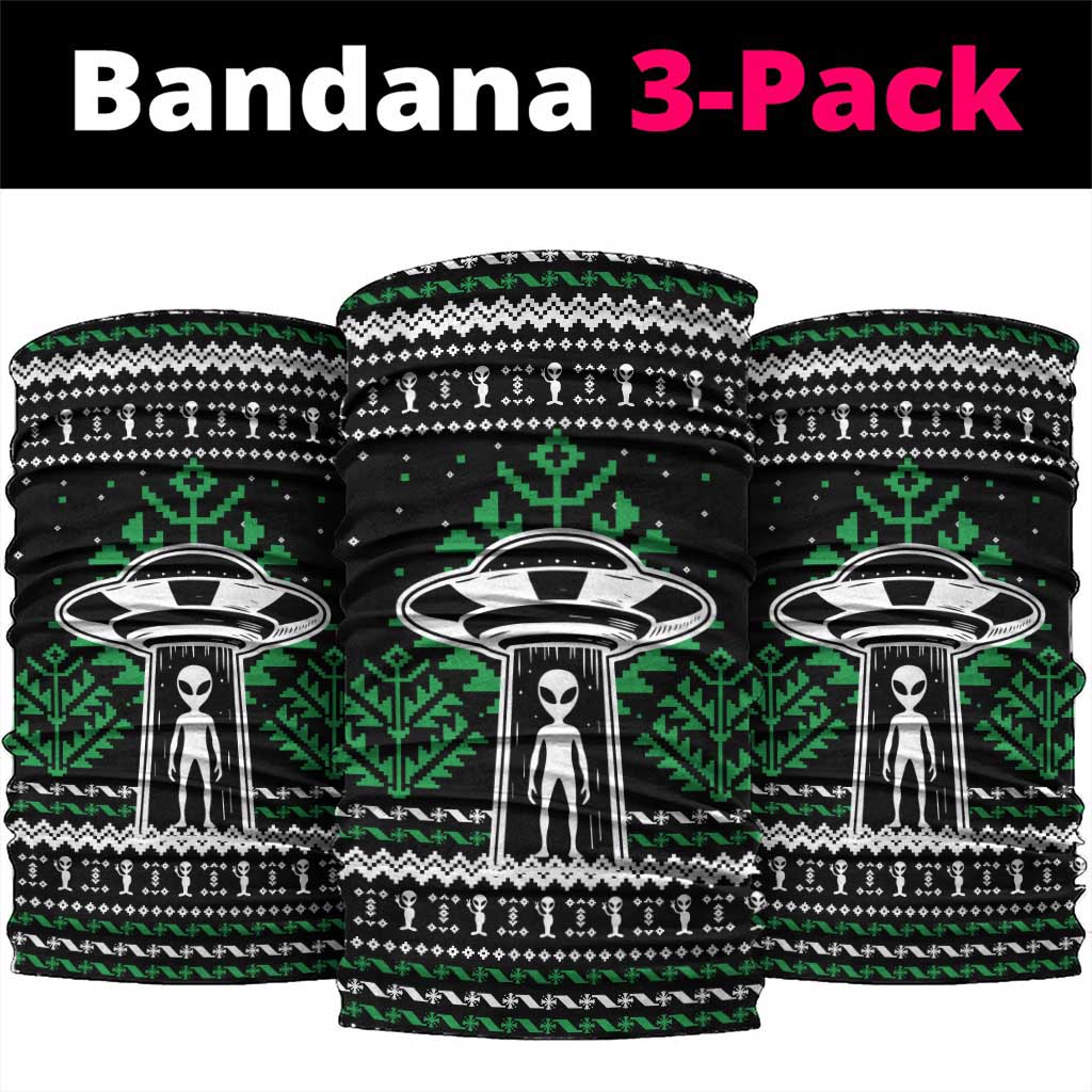 Alien Christmas Neck Gaiter Xmas Holiday Patterns - Wonder Print Shop