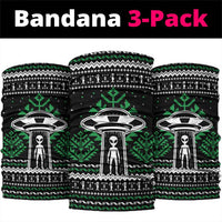 Alien Christmas Neck Gaiter Xmas Holiday Patterns - Wonder Print Shop