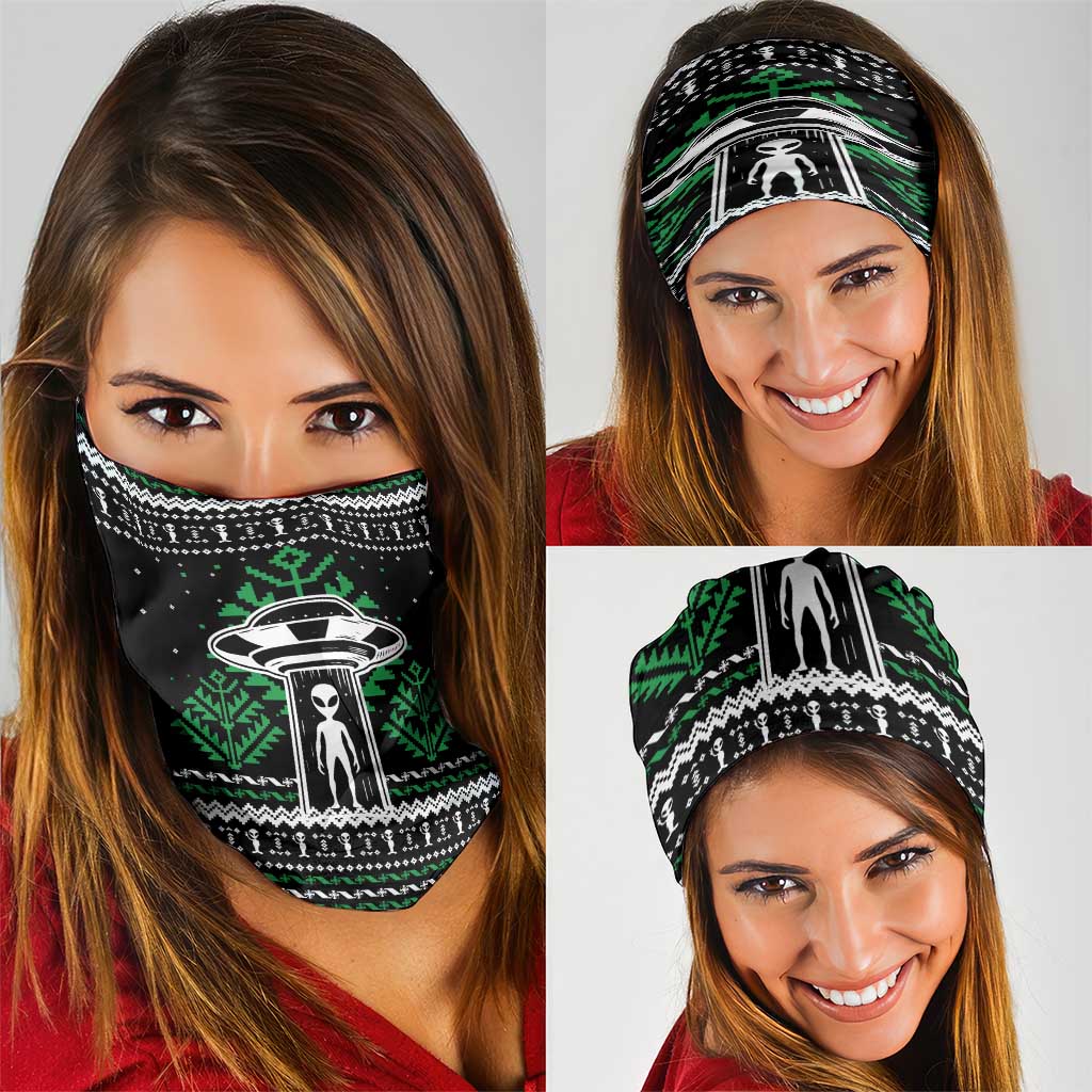 Alien Christmas Neck Gaiter Xmas Holiday Patterns - Wonder Print Shop