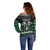 Alien Christmas Off Shoulder Sweater Xmas Holiday Patterns - Wonder Print Shop