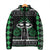 Alien Christmas Padded Jacket Xmas Holiday Patterns - Wonder Print Shop