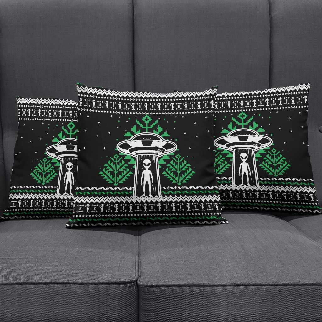 Alien Christmas Pillow Cover Xmas Holiday Patterns - Wonder Print Shop
