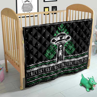 Alien Christmas Quilt Xmas Holiday Patterns - Wonder Print Shop