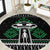 Alien Christmas Round Carpet Xmas Holiday Patterns - Wonder Print Shop
