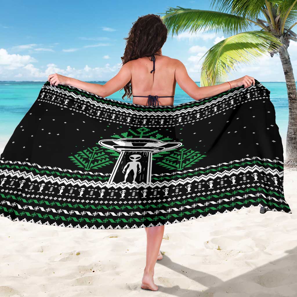 Alien Christmas Sarong Xmas Holiday Patterns - Wonder Print Shop