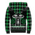 Alien Christmas Sherpa Hoodie Xmas Holiday Patterns - Wonder Print Shop