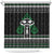 Alien Christmas Shower Curtain Xmas Holiday Patterns - Wonder Print Shop
