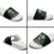 Alien Christmas Slide Sandals Xmas Holiday Patterns - Wonder Print Shop