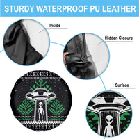 Alien Christmas Spare Tire Cover Xmas Holiday Patterns - Wonder Print Shop