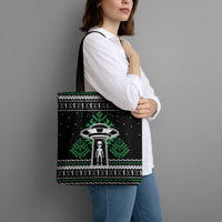 Alien Christmas Tote Bag Xmas Holiday Patterns - Wonder Print Shop