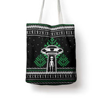 Alien Christmas Tote Bag Xmas Holiday Patterns - Wonder Print Shop