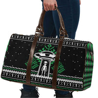 Alien Christmas Travel Bag Xmas Holiday Patterns - Wonder Print Shop