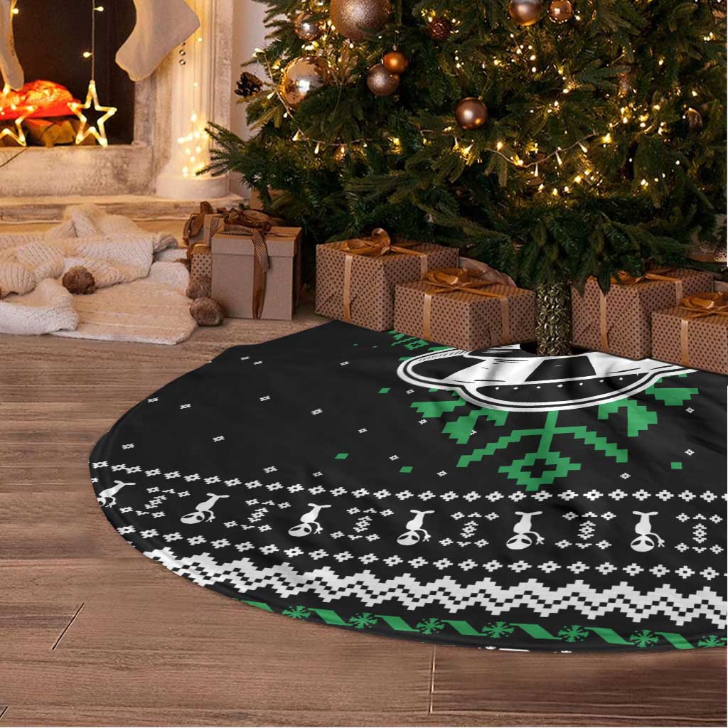 Alien Christmas Tree Skirt Xmas Holiday Patterns - Wonder Print Shop